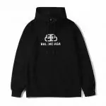 balenciaga embroidered sweater fr hoodie classic black